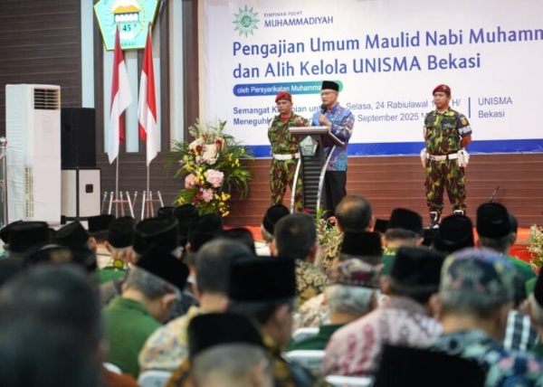 alih kelola unisma bekasi muhammadiyah siap cetak sdm berkarakter dan berdaya saing global 750x536