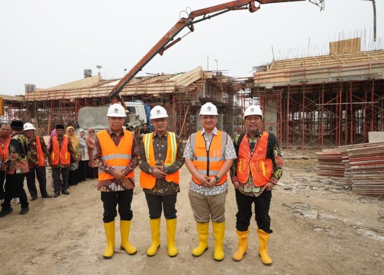 raja muda perlis apresiasi pembangunan venue utama muktamar 49 muhammadiyah di sumut 750x536