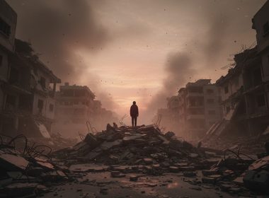 ilustrasi kekerasan di Jalur Gaza