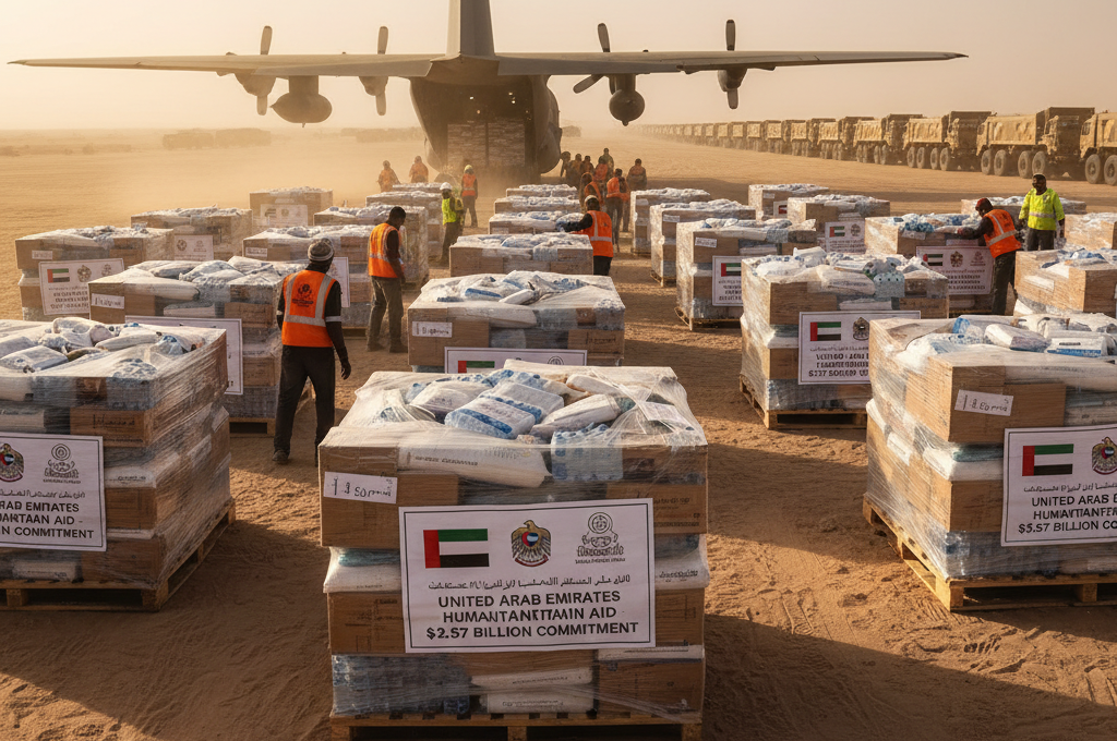 UAE delivers $2.57 billion-worth humanitarian aid to Gaza