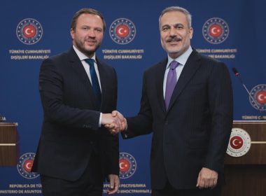 para menteri luar negeri dari negara negara mayoritas muslim di istanbul pada hari senin (1)