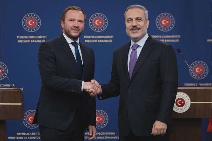 para menteri luar negeri dari negara negara mayoritas muslim di istanbul pada hari senin (1)